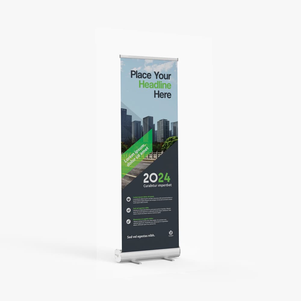 23"x66" Econo Banner Stand