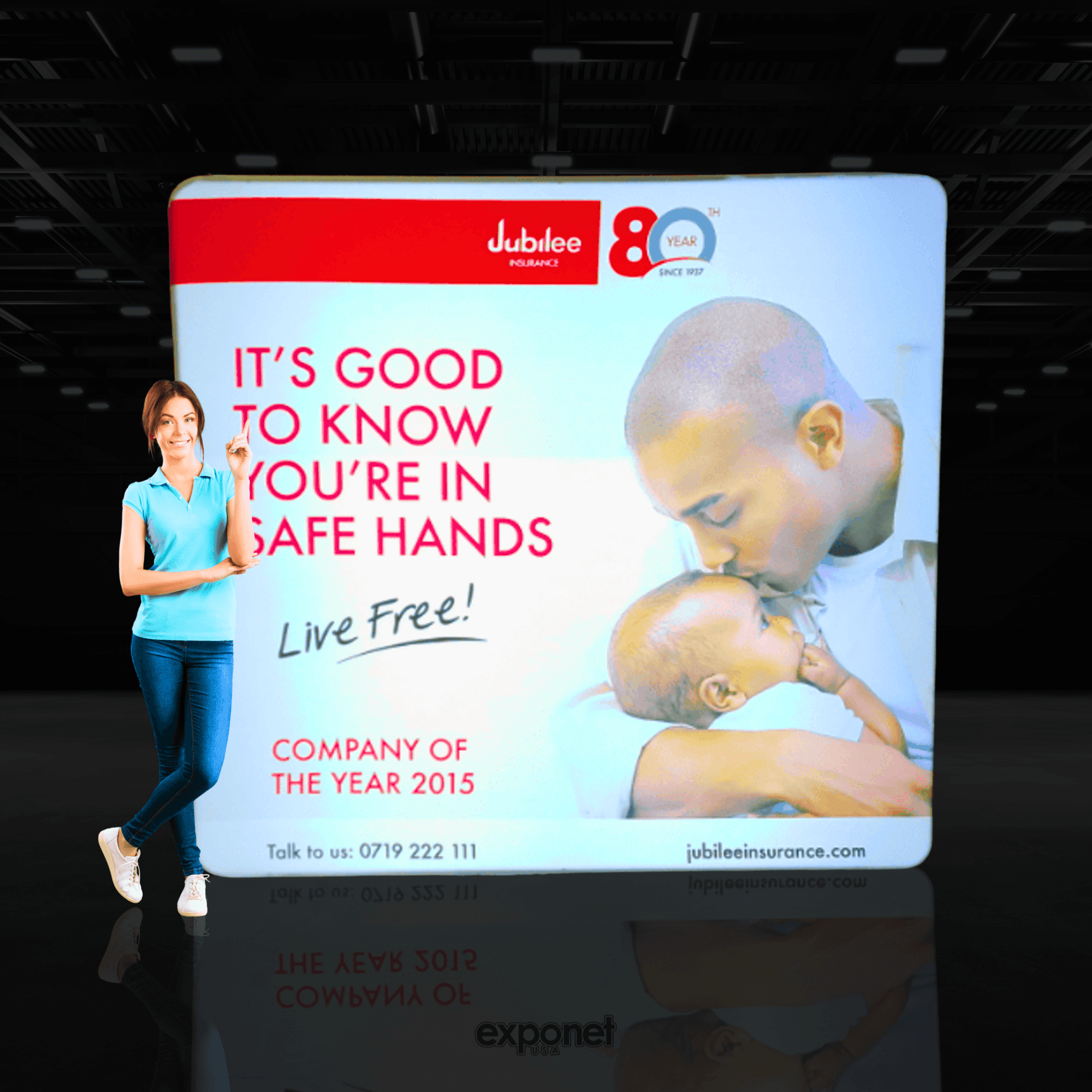 8x8' WallBox LED Display