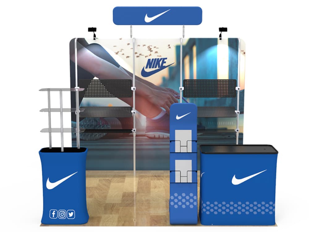 10ft QuickZip E Fabric Display Package