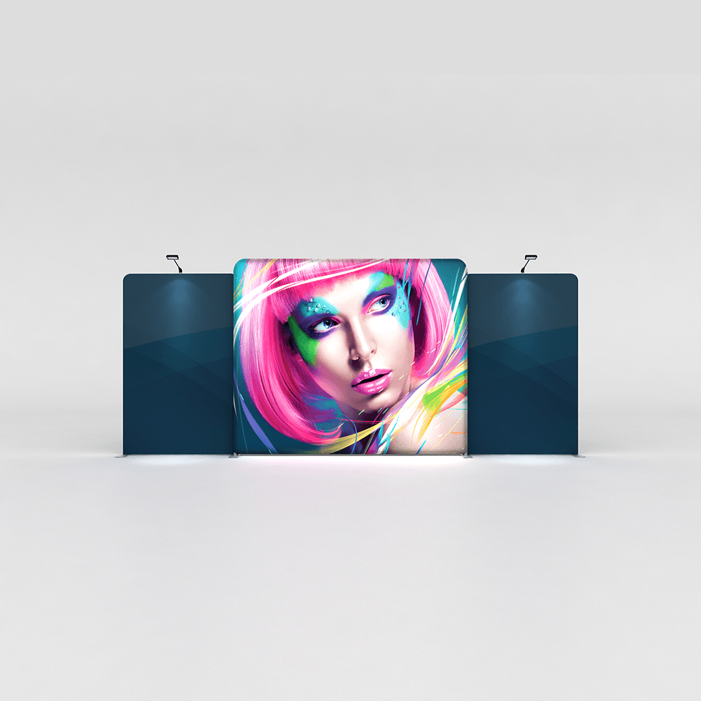 WAVELIGHT LED BACKLIT TRADESHOW DISPLAY - KIT03