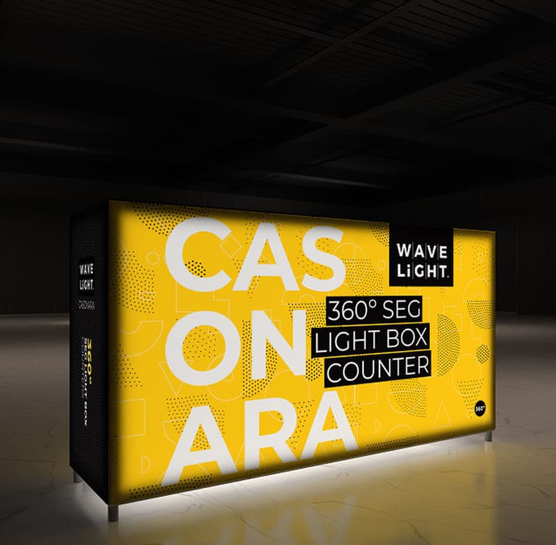6.5ft WAVELIGHT® CASONARA BACKLIT COUNTER 200M