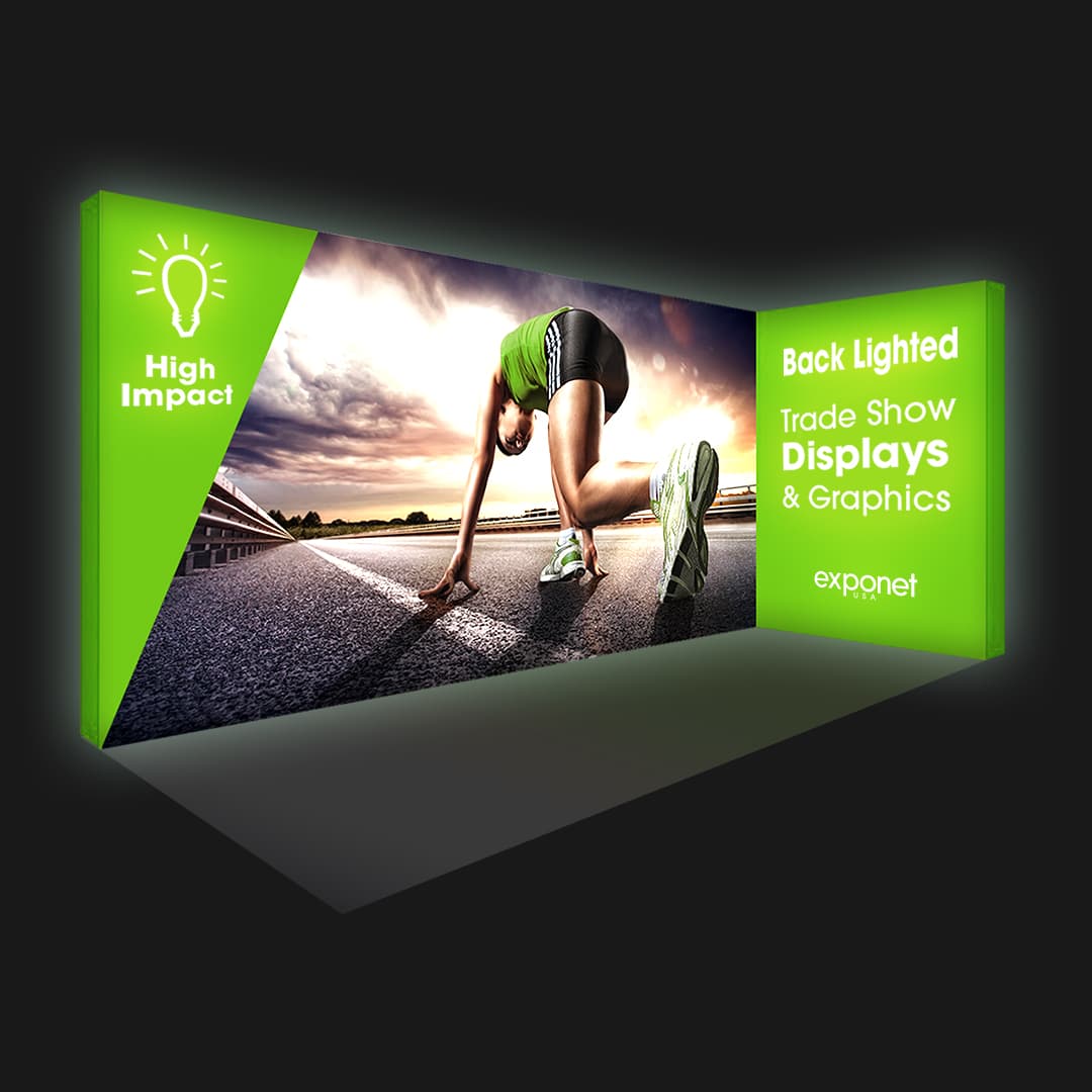 Config C 10x20 Lumiere Light Wall Display Package