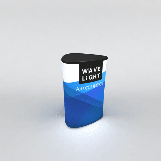 WaveLight® Air Backlit Inflatable Counter - Rectangular