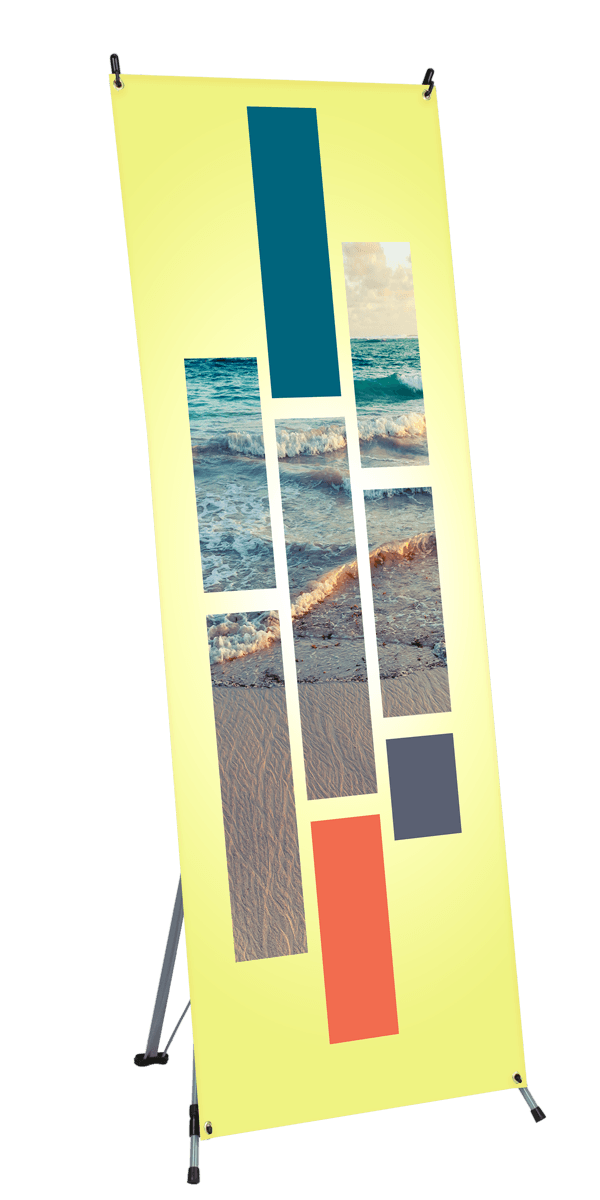 X-Stand 24x63" Banner Stand