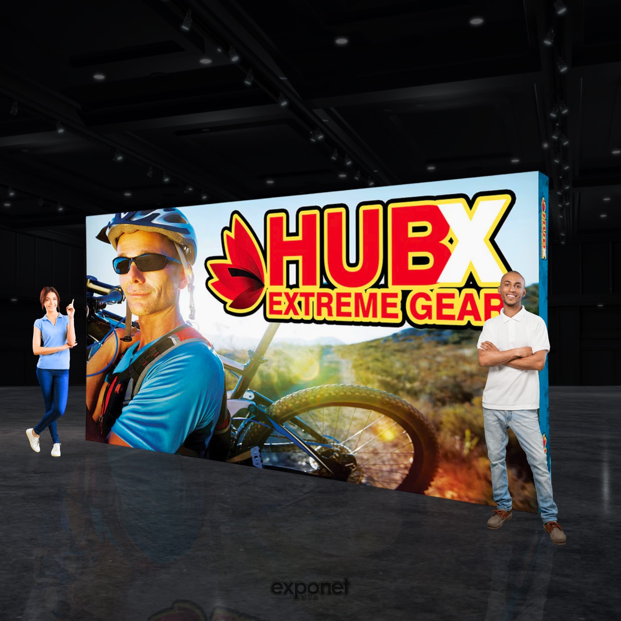 15ft ReadyPop Fabric Display
