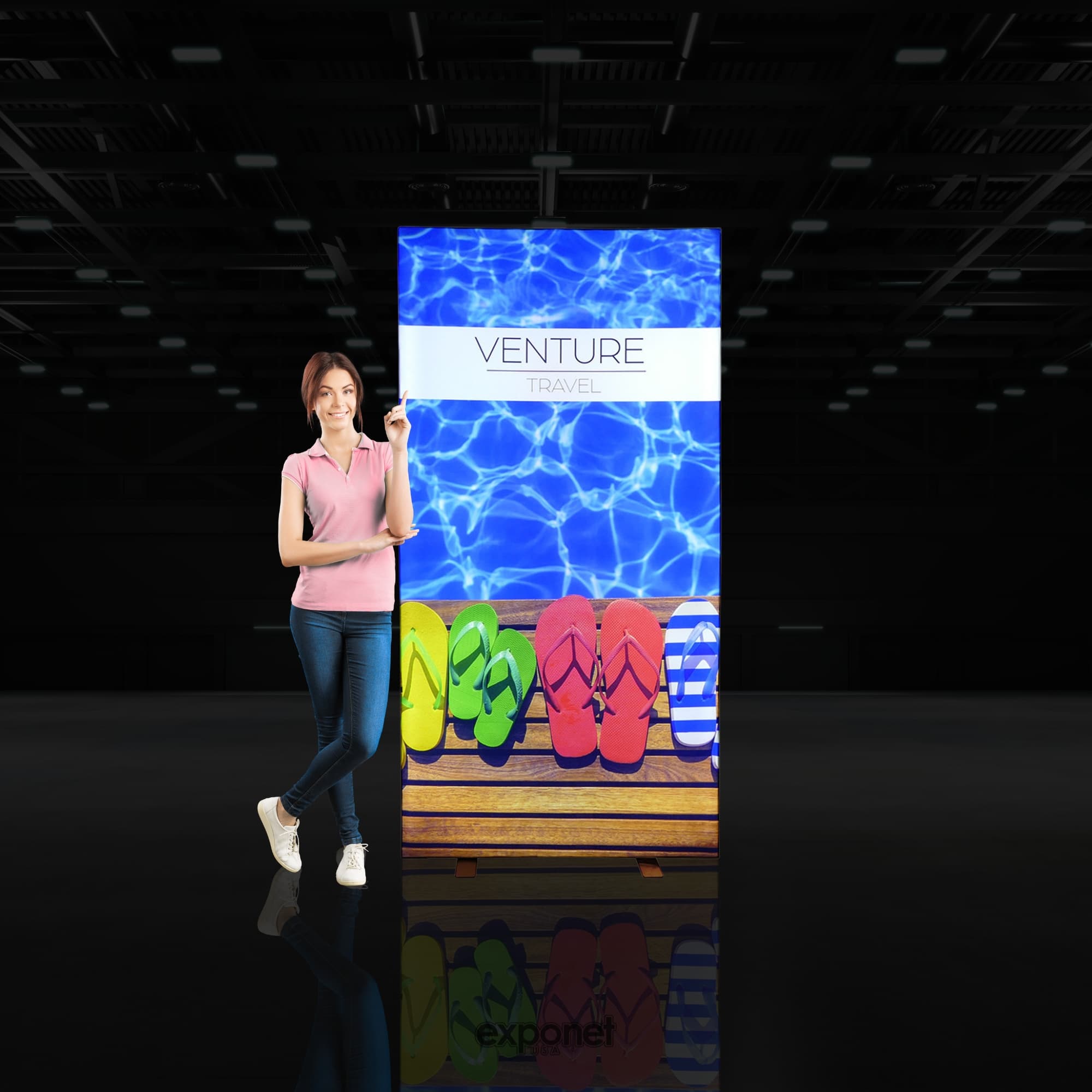 One Choice Light Box Graphic Display