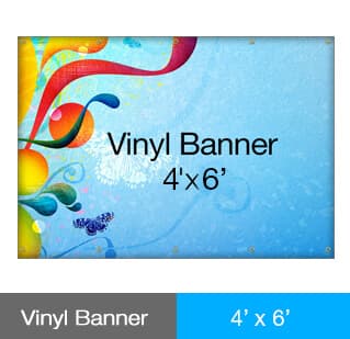 Vinyl Banner 4'x6'