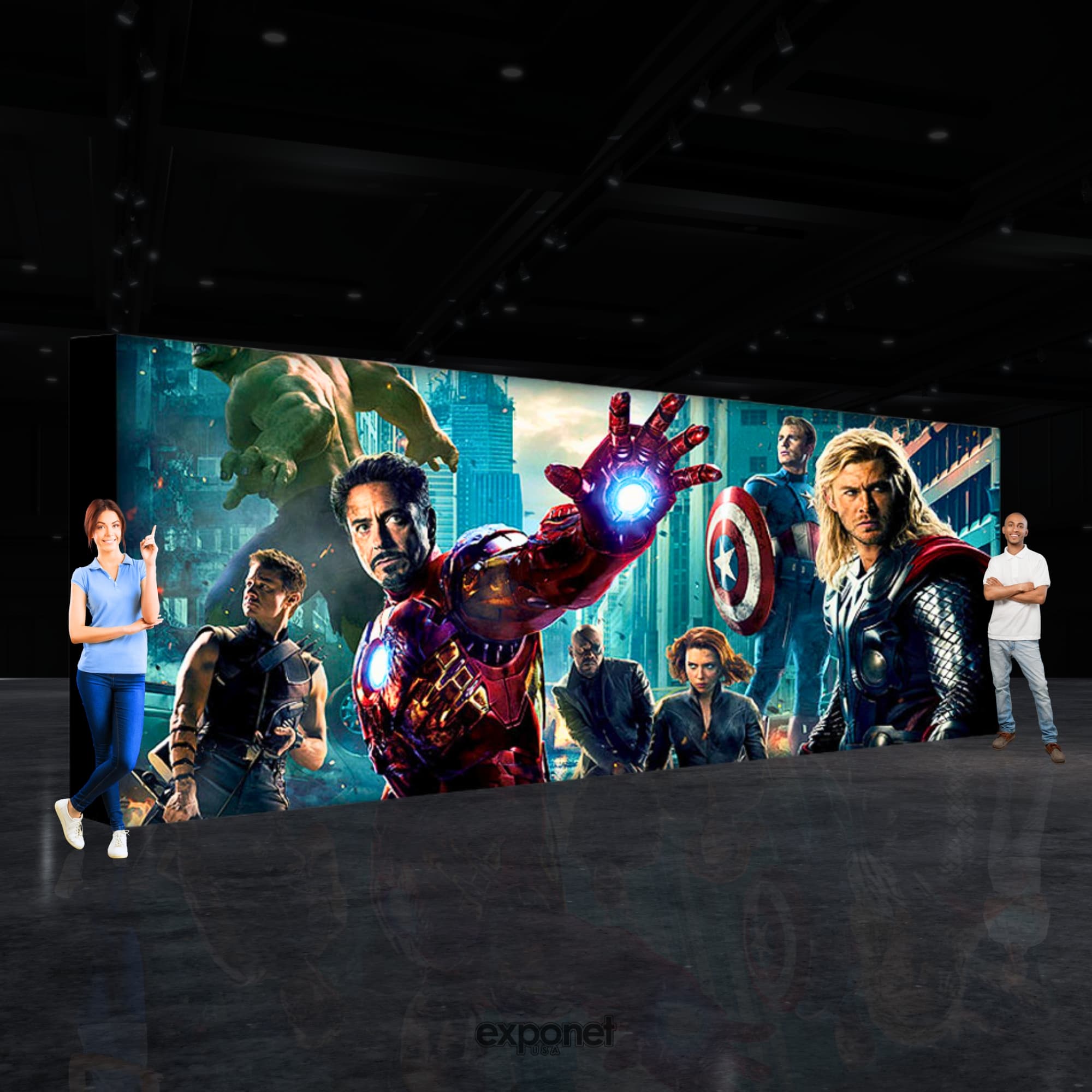 20ft ReadyPop Fabric Display