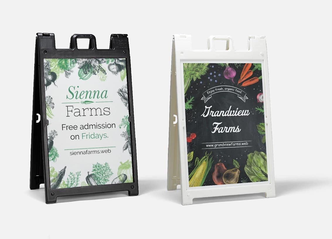 Deluxe Signicade A-Frame Sign