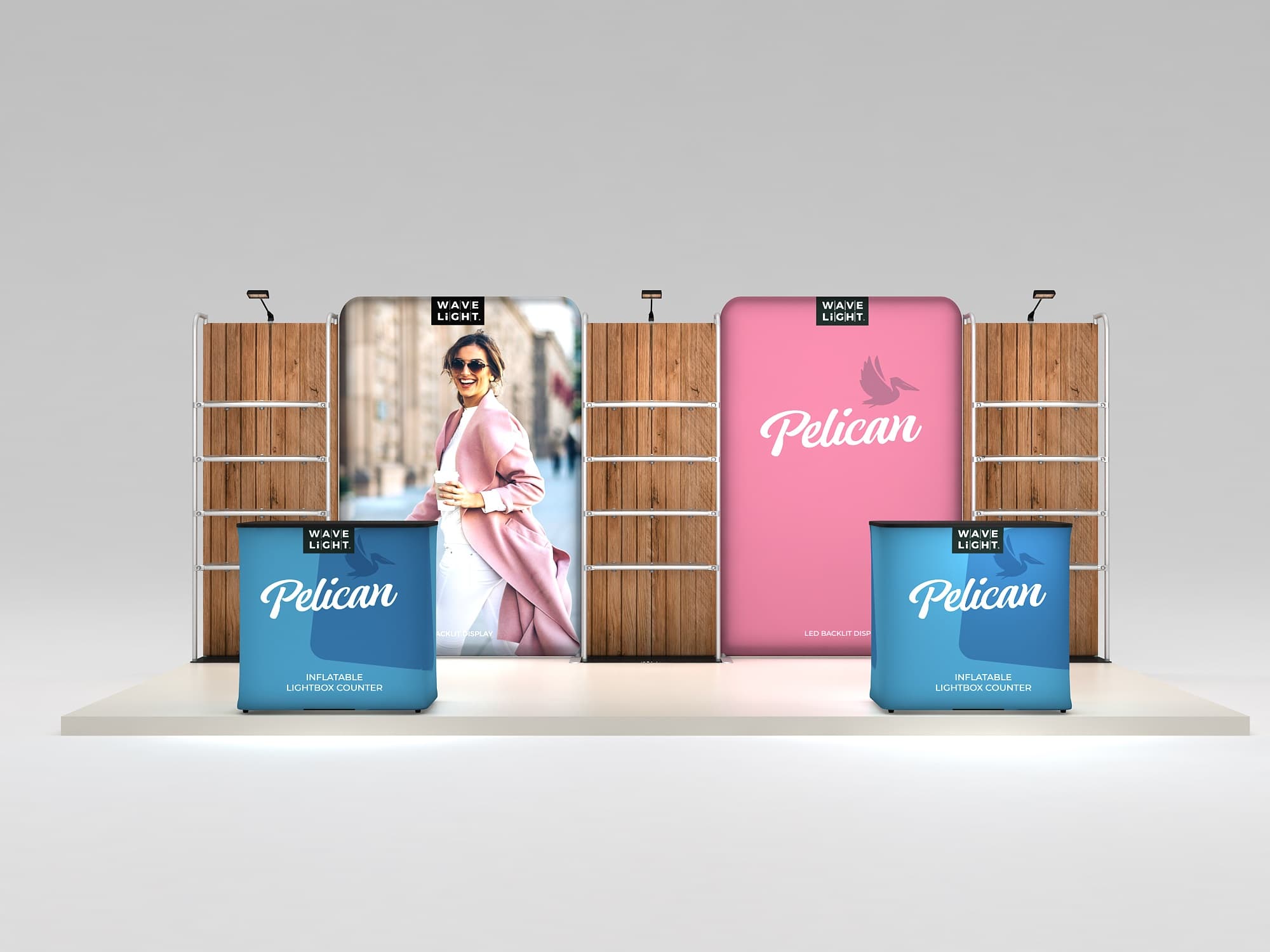 Pelican - 10x20' Inline Display