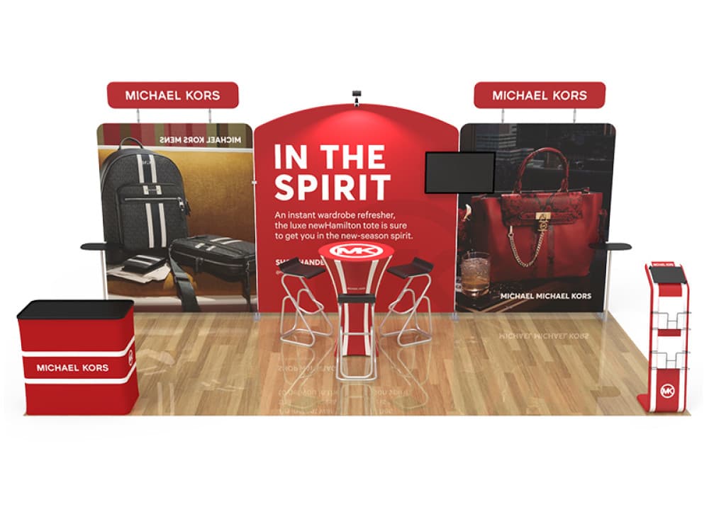 10X20ft Expo Merchandiser 06 Fabric Display Package