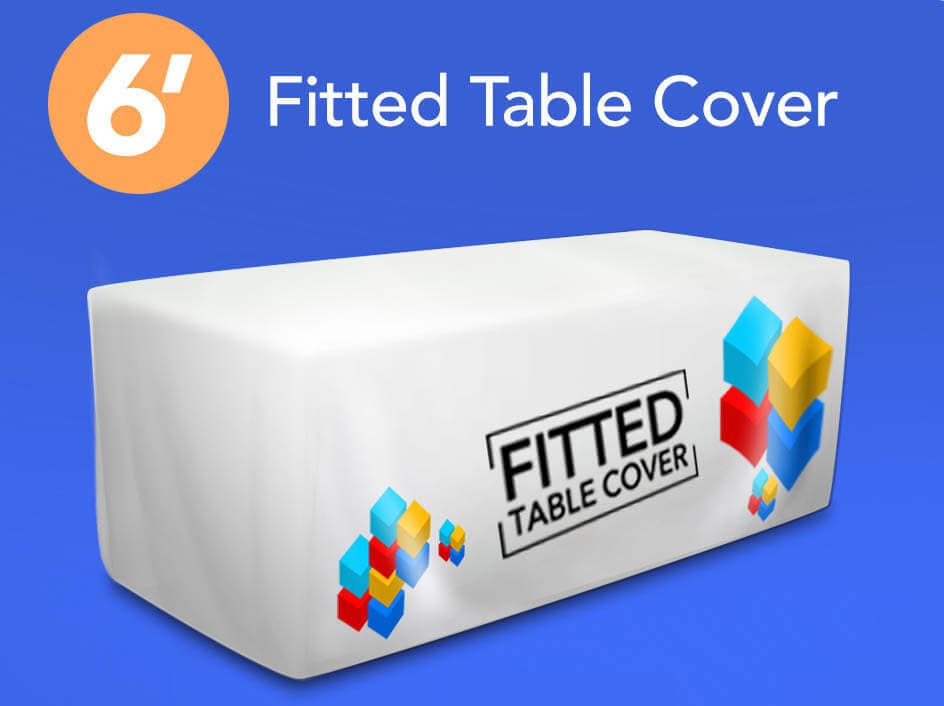 6ft Fitted Table Cover
