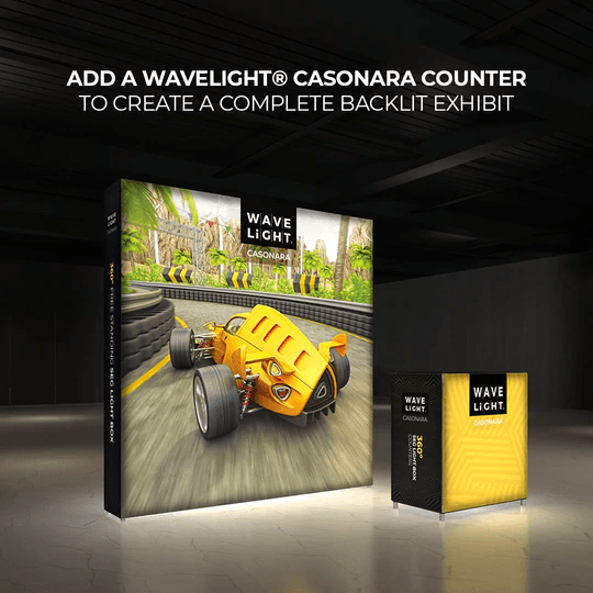 8ft WAVELIGHT® CASONARA SEG LIGHT BOX DISPLAY