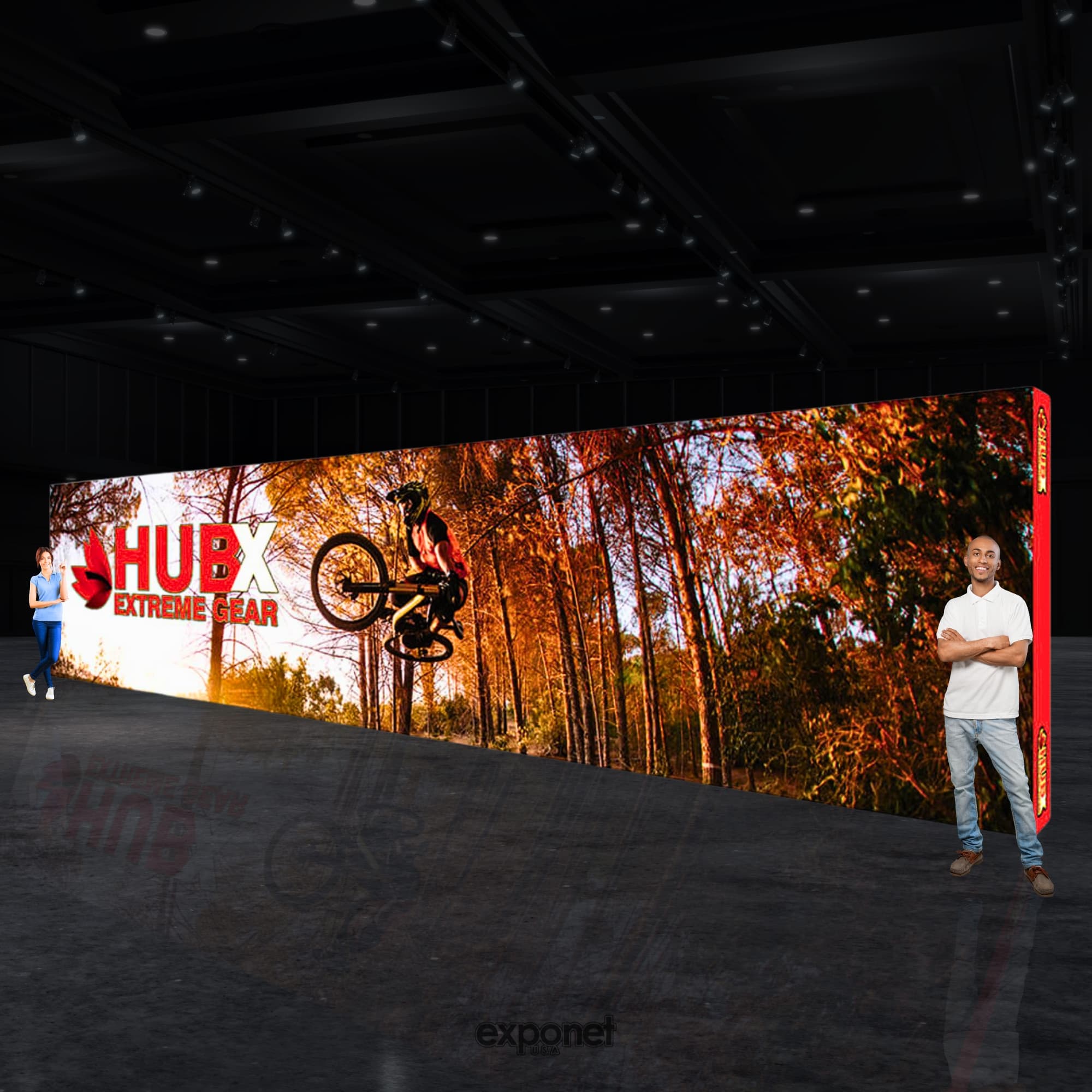 30ft ReadyPop Fabric Display