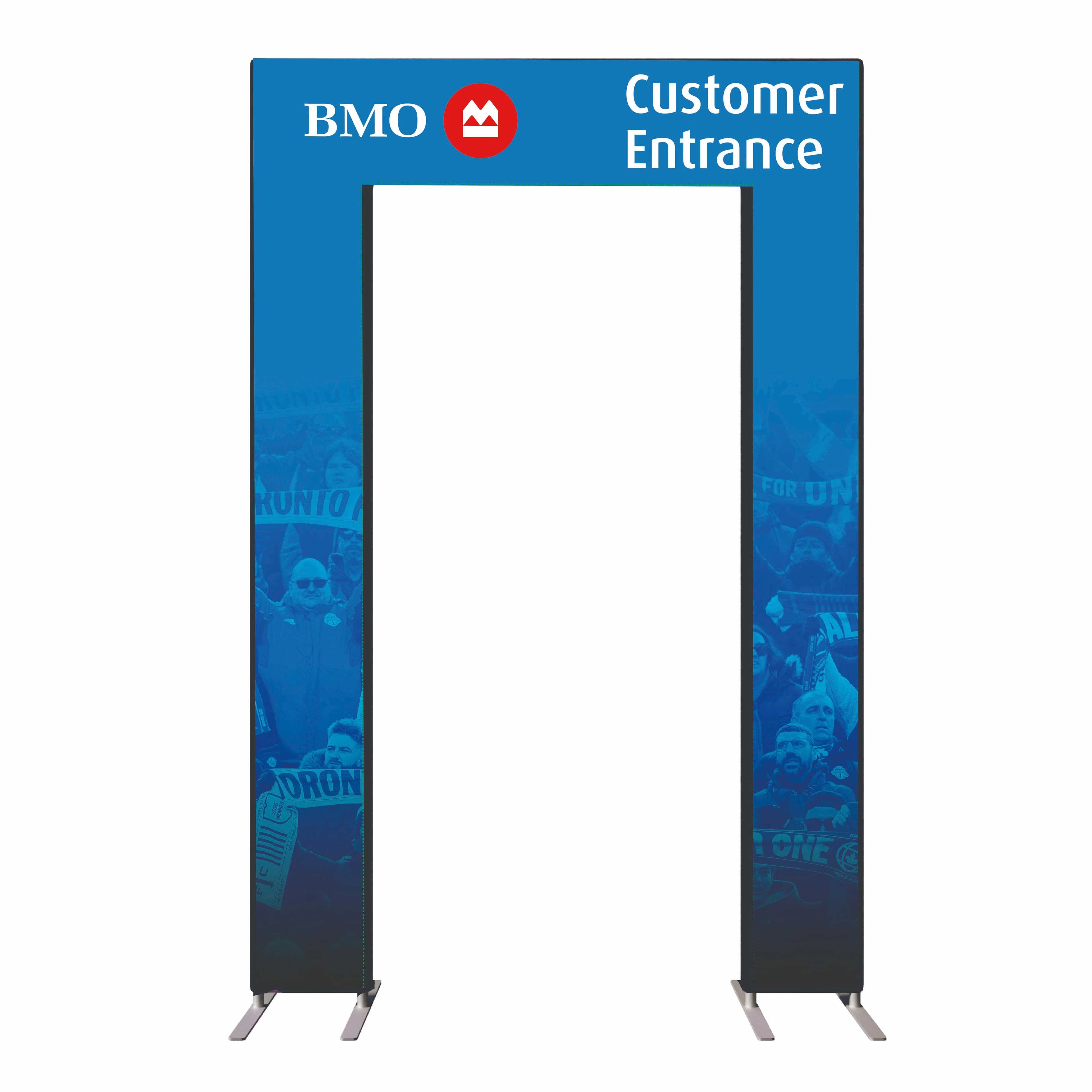 7.5ft EZ Fab Thin Rectangle Arch Display