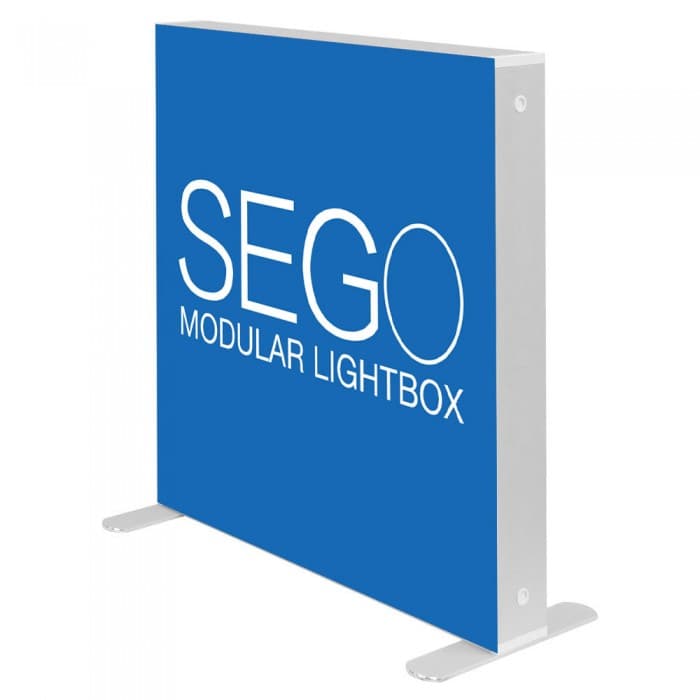 3.3 x 3.3ft. SEGO Modular Double-Sided Lightbox Display